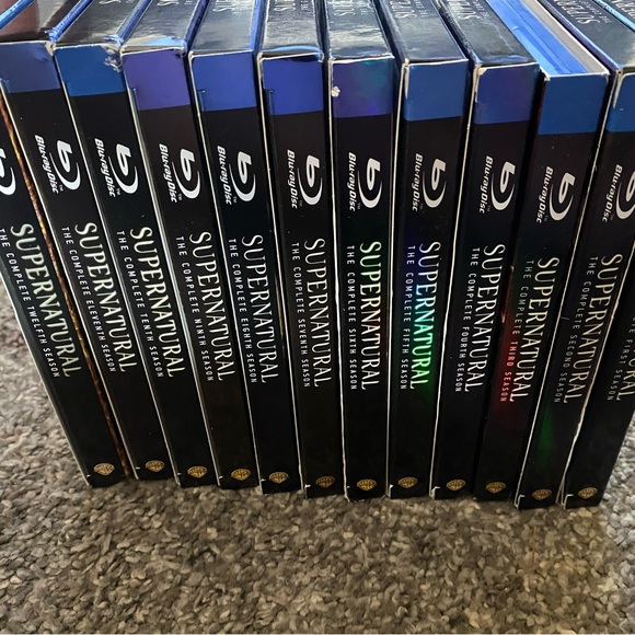 Supernatural TV series Blu-rays season 1-12 - Picture 2 of 3